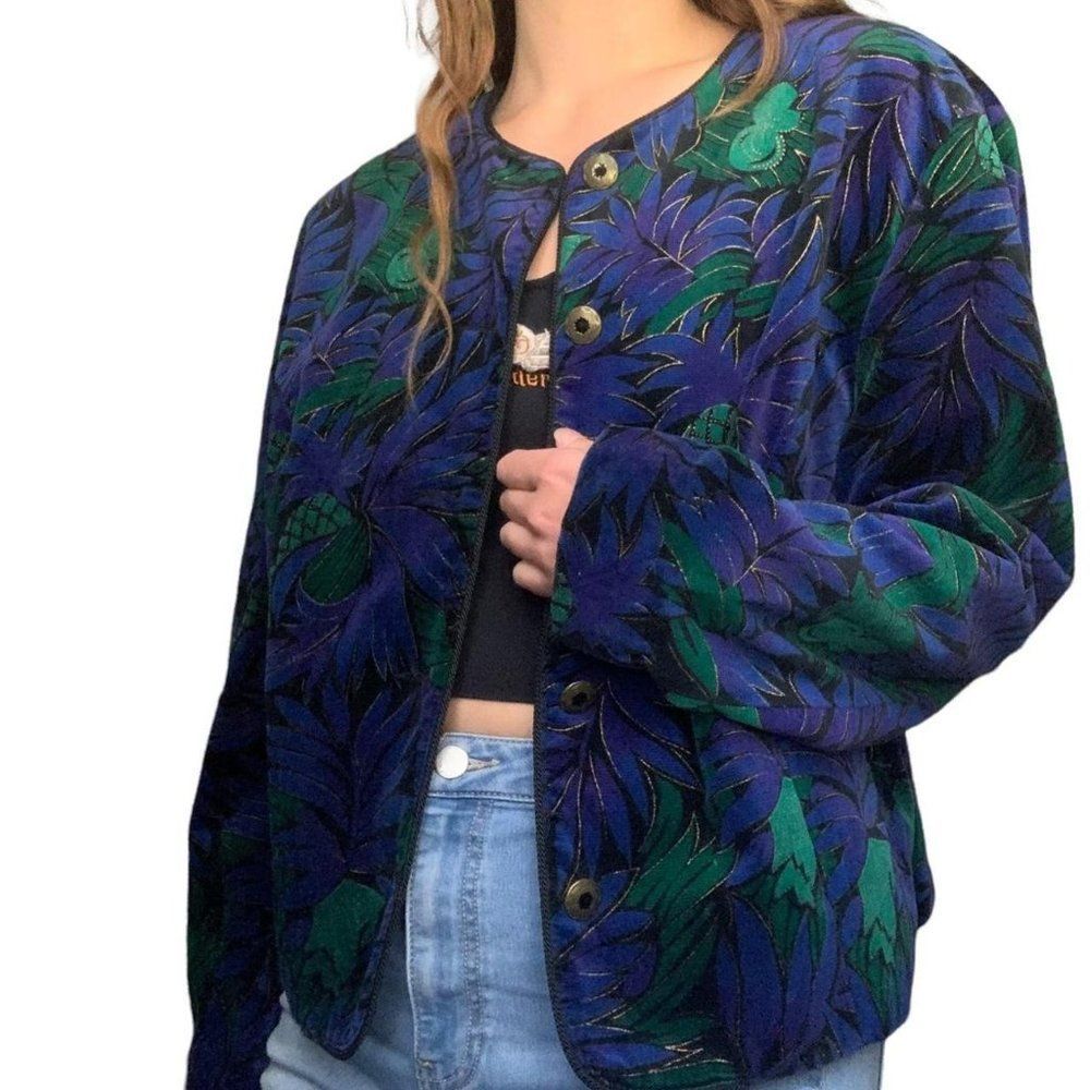 Patterned Blazer
